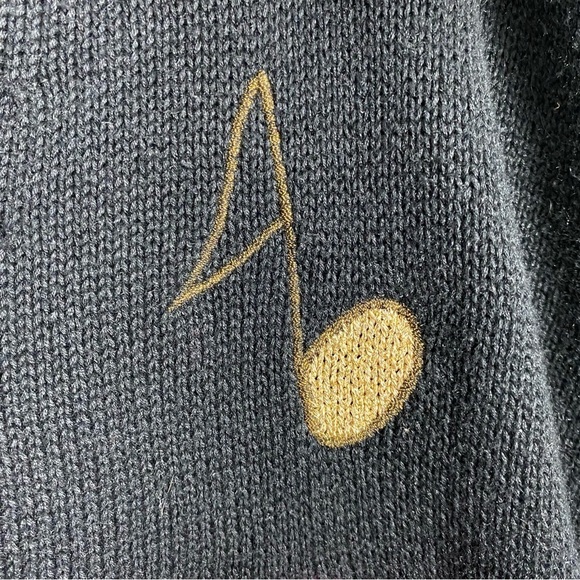 I.B. Diffusion floral symphony cardigan sweater circa 1990s - Picture 6 of 11